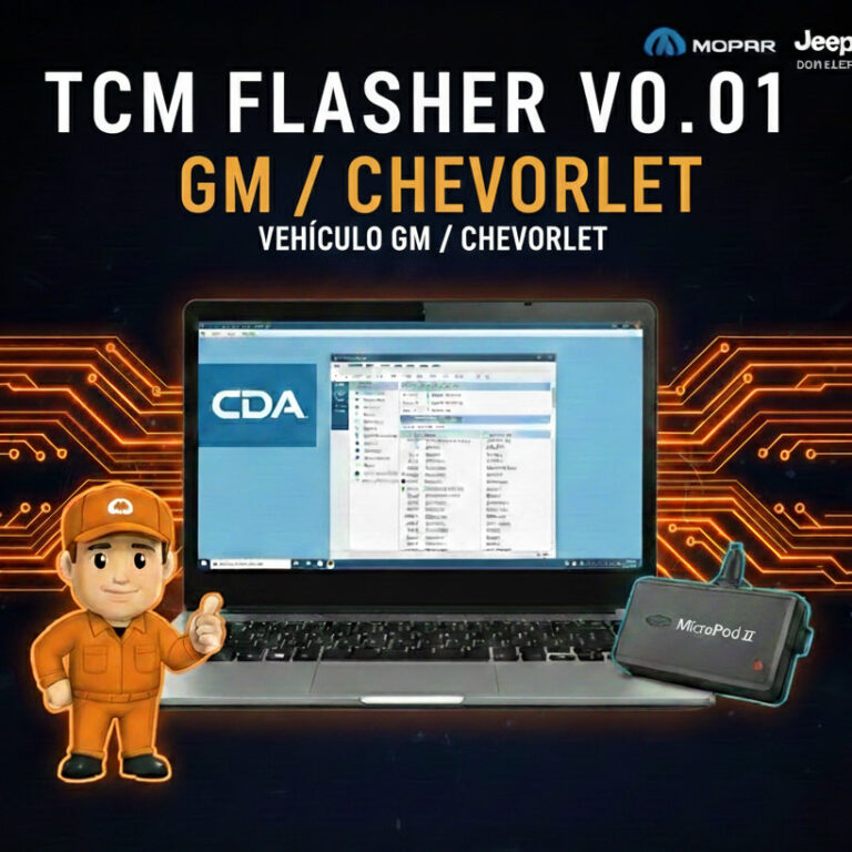 TCM FLASHER V0,01 GM / CHEVROLET
